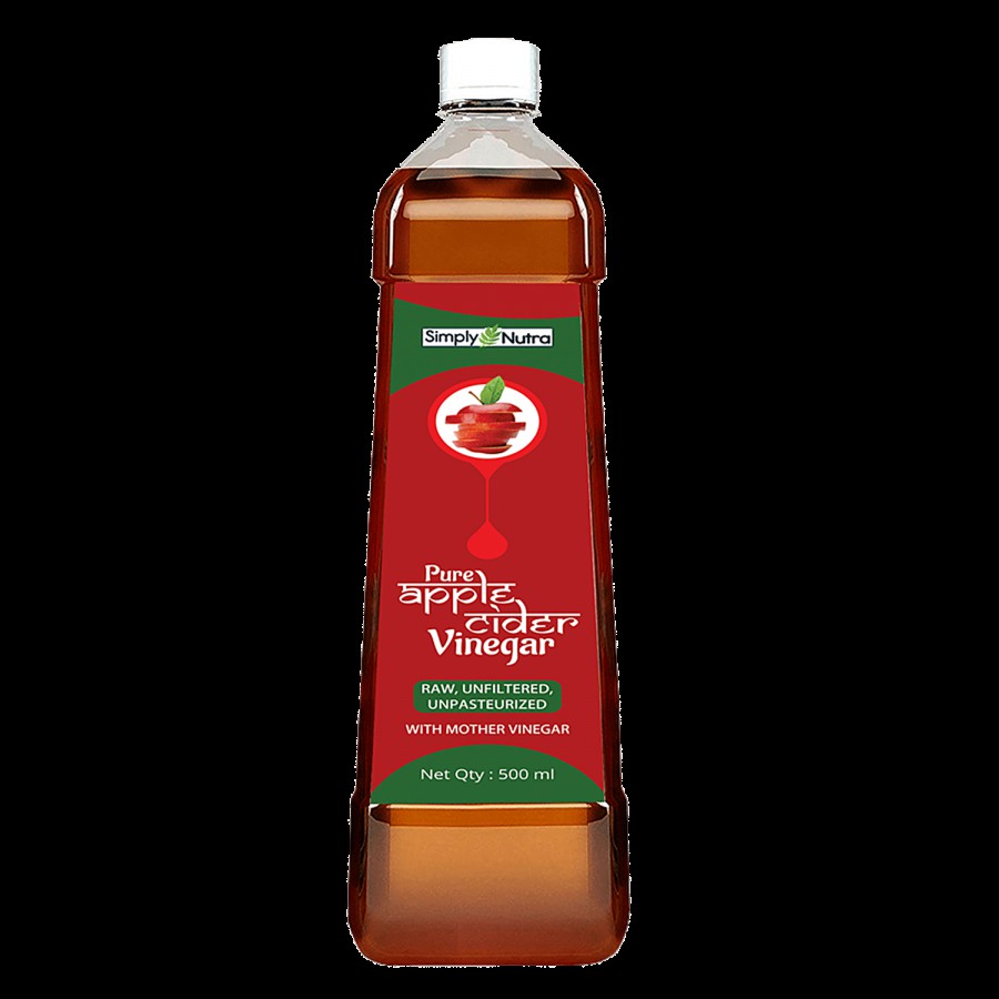 Simply Nutra Pure Apple Cider Vinegar - With Mother