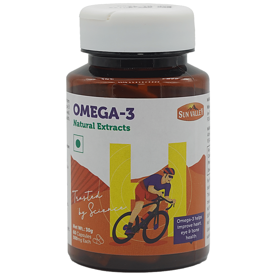 Sun Valley Sun Valley Heart Omega-3 Natural Extract - Improves Heart