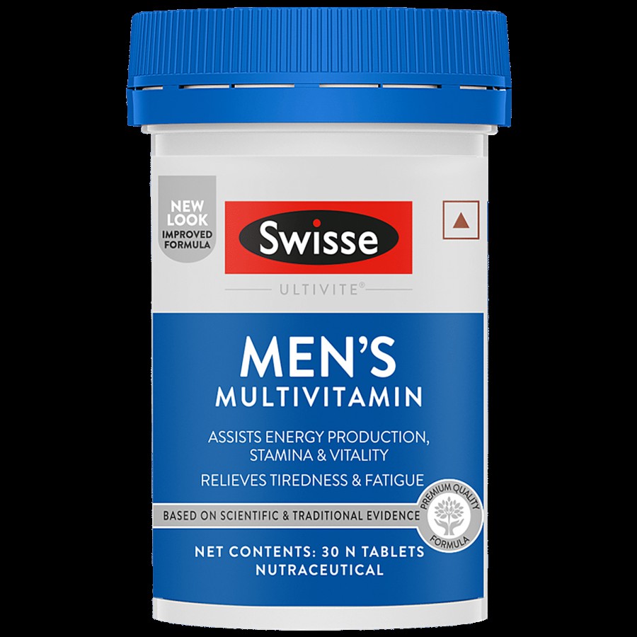 Swisse Ultivite - Menâ€™s Multivitamin Tablets