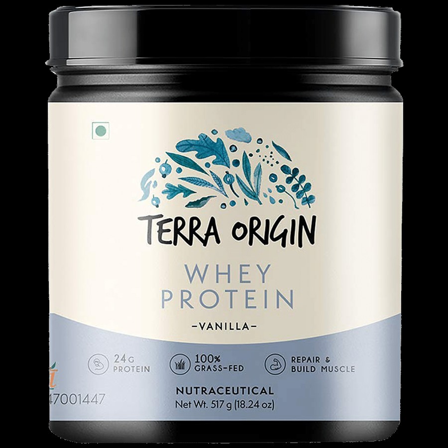 Terra Origin Whey Protein Powder - Builds Muscles