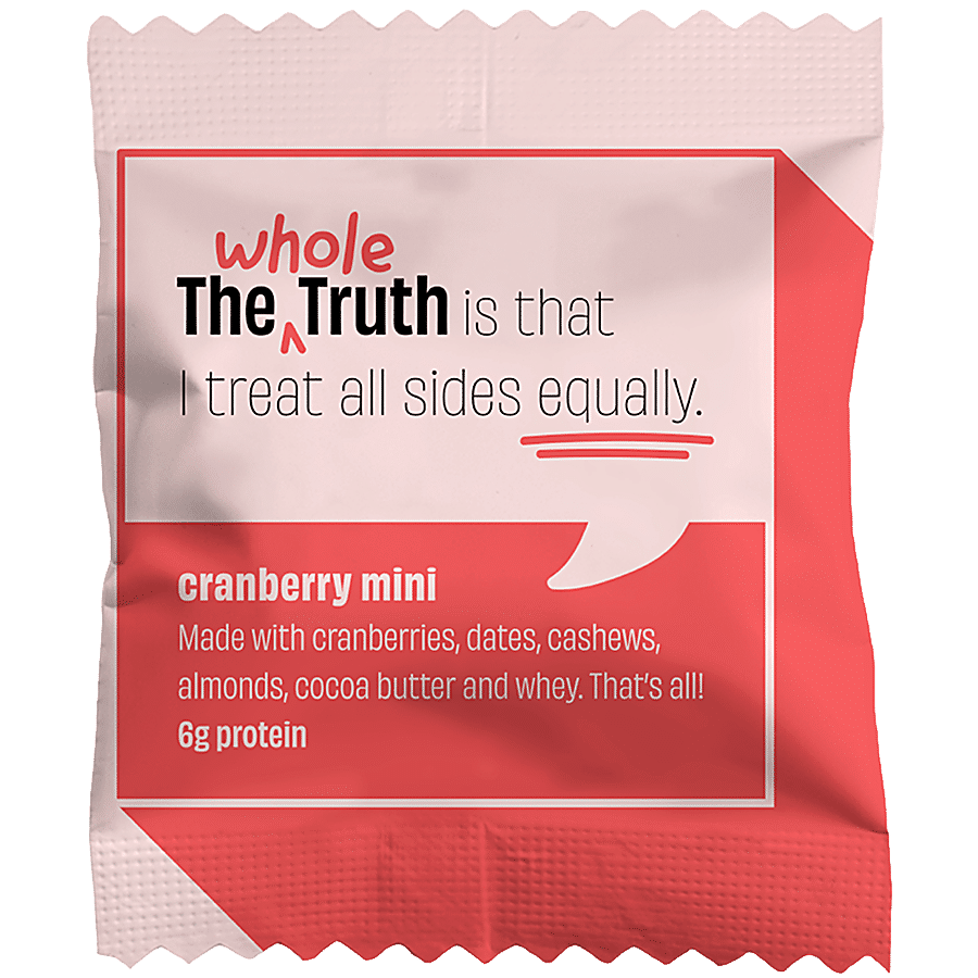 The Whole Truth Mini Protein Bar - Cranberry