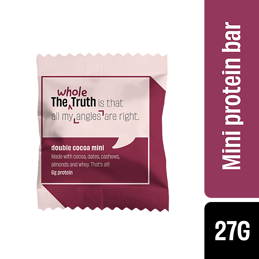 The Whole Truth Mini Protein Bar - Double Cocoa