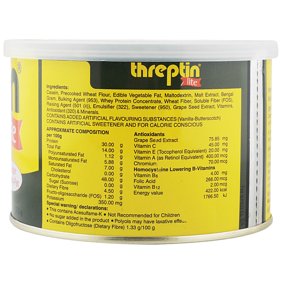 Threptin Lite Nutritional Supplement - No Sugar & Trans-Fat