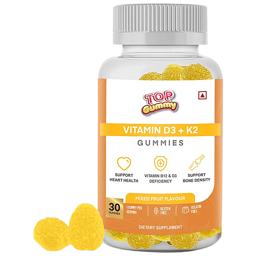 Top Gummy Vitamin D3 + K2 Gummies - Dietary Supplement