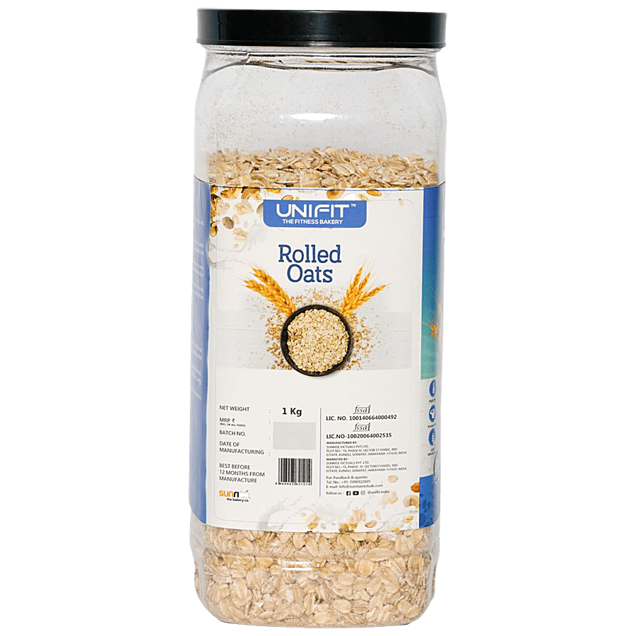 Unifit Premium Rolled Oats - The Fitness Bakery