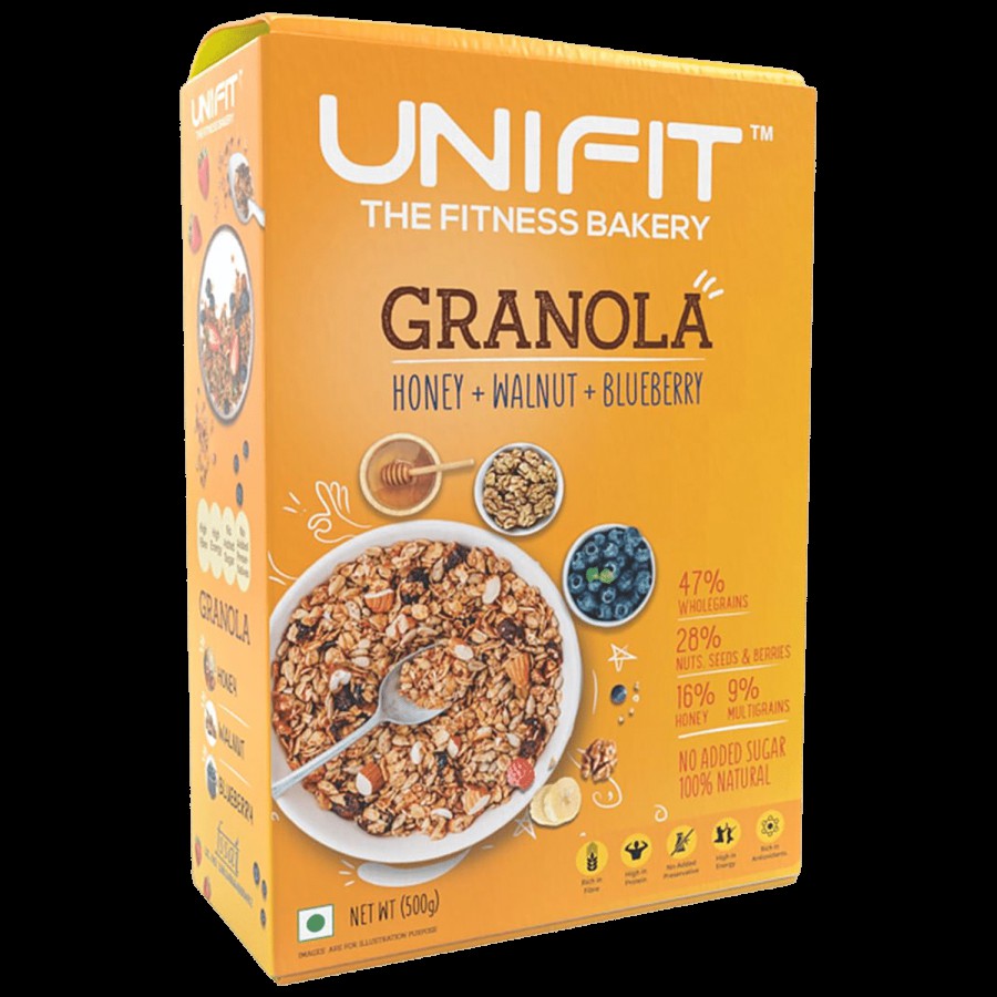 Unifit Crunchy Granola - The Fitness Bakery