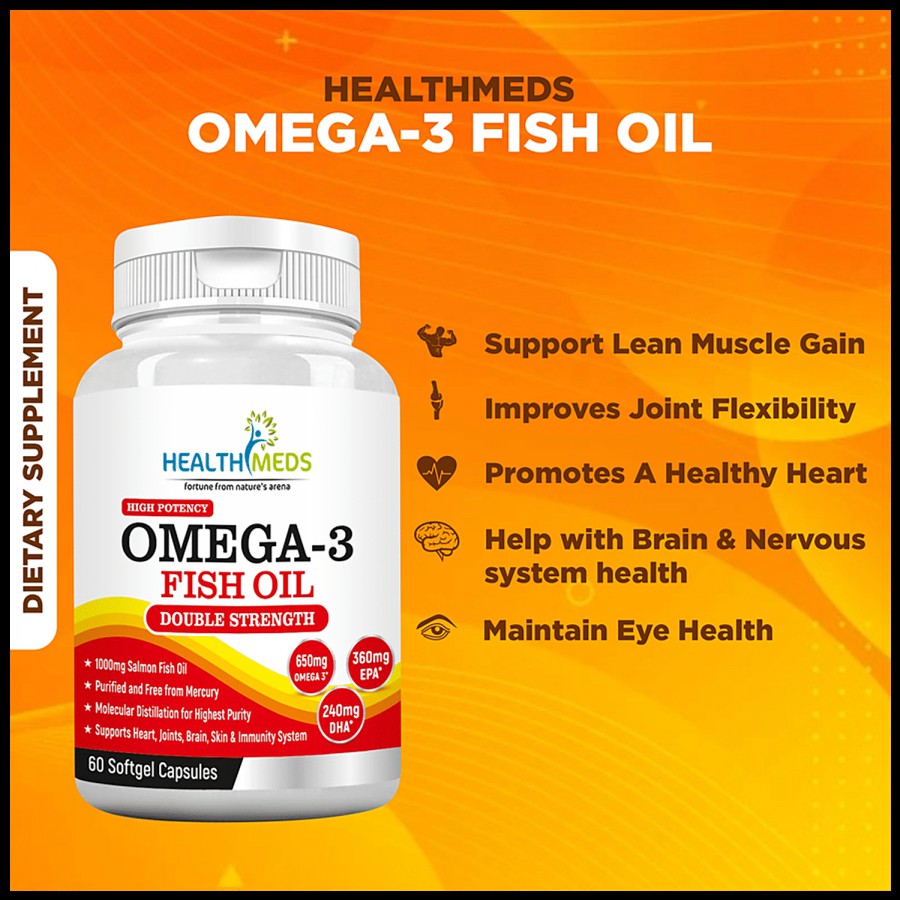 Vedapure Omega 3 Fish Oil