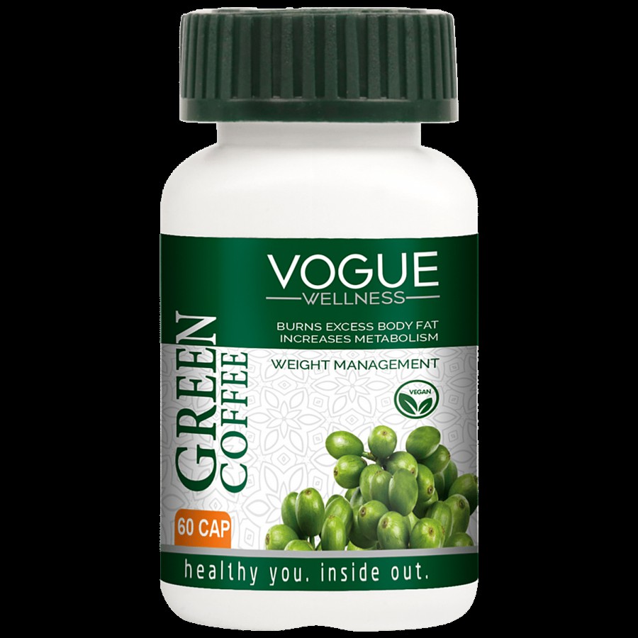 Vogue Wellness Green Coffee Capsule - For Weight Manage