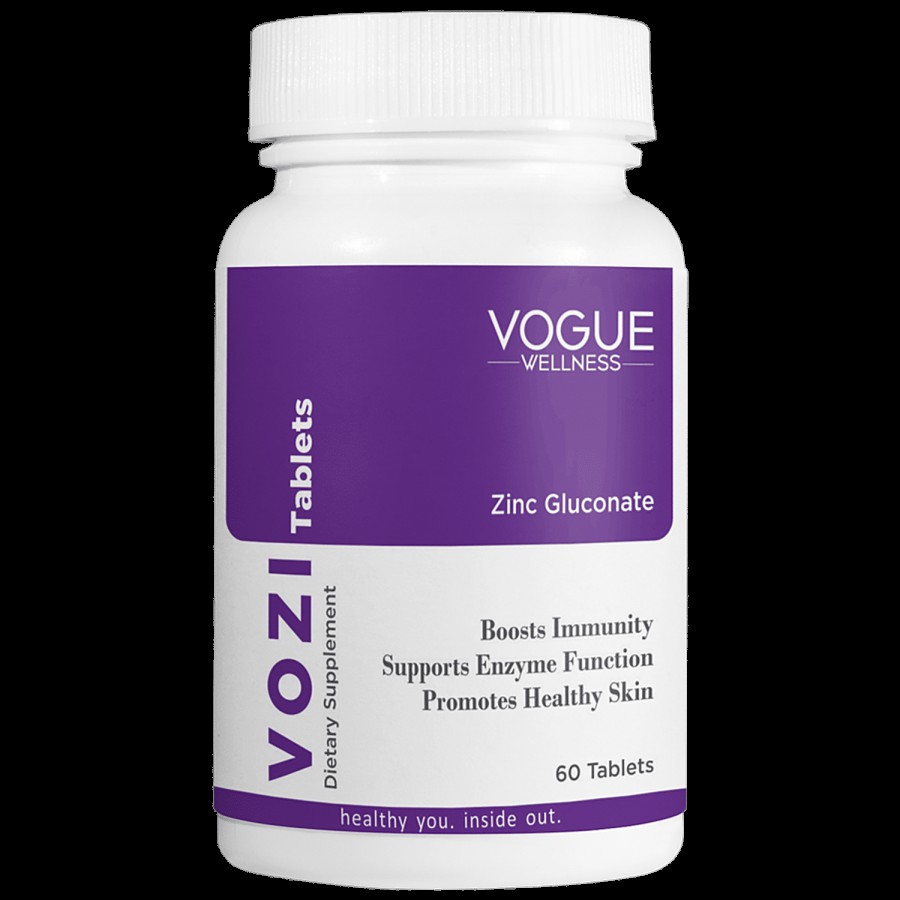 Vogue Wellness VOZI Zinc Gluconate Tablet - Immunity Booster