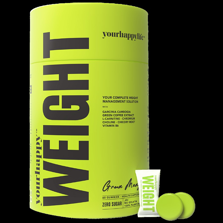 YourHappyLife Weight Management Solution Health Supplement - For Fat Burn & Metabolism Booster