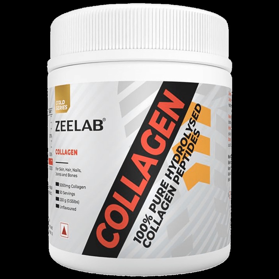 ZEELAB 100% Pure Hydrolysed Collagen Peptides - For Hair