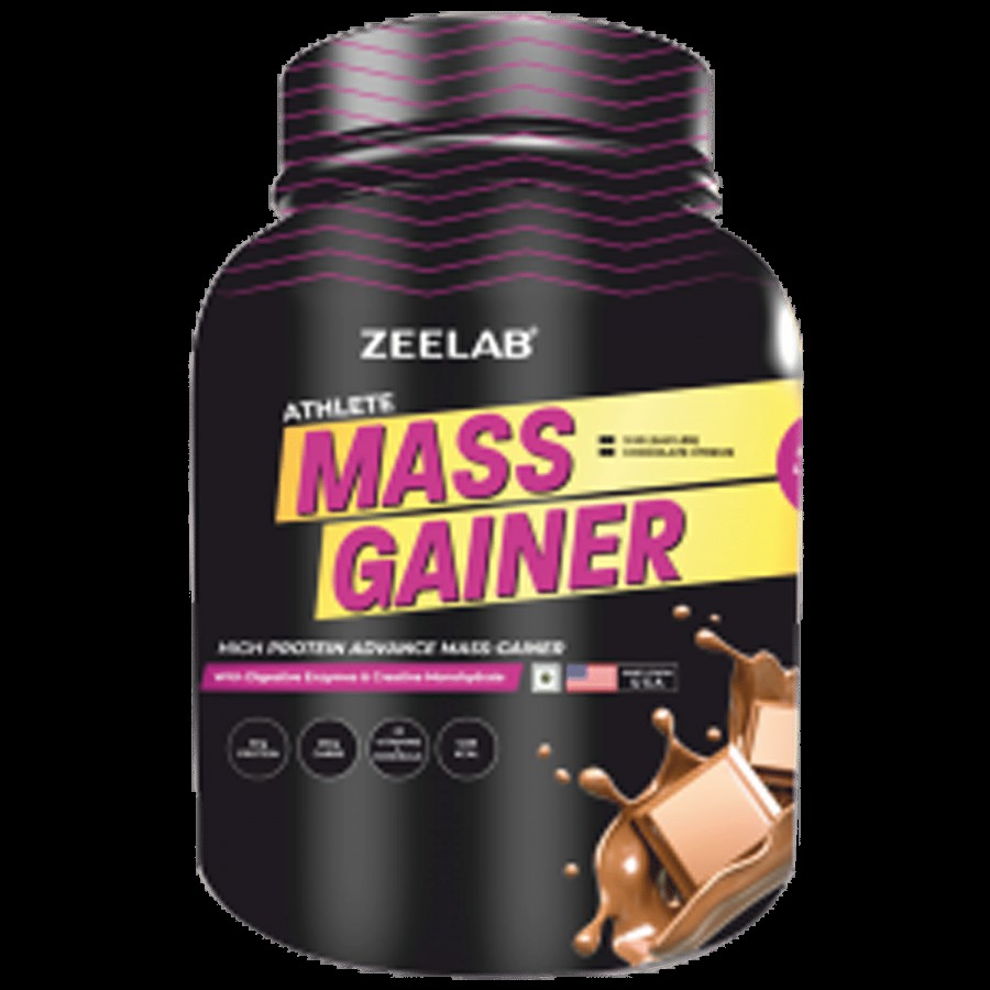 ZEELAB Athlete Mass Gainer - For Faster Muscle Recovery