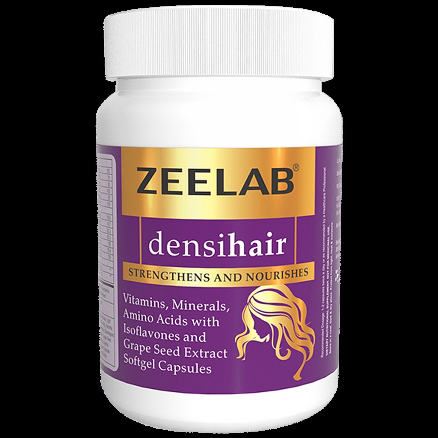 ZEELAB Densihair Softgel Capsule - Prevents Hair Fall