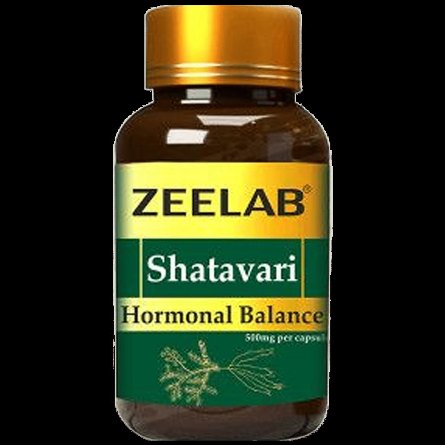 ZEELAB Shatavari Hormonal Balance Capsule - Traditional Herbs