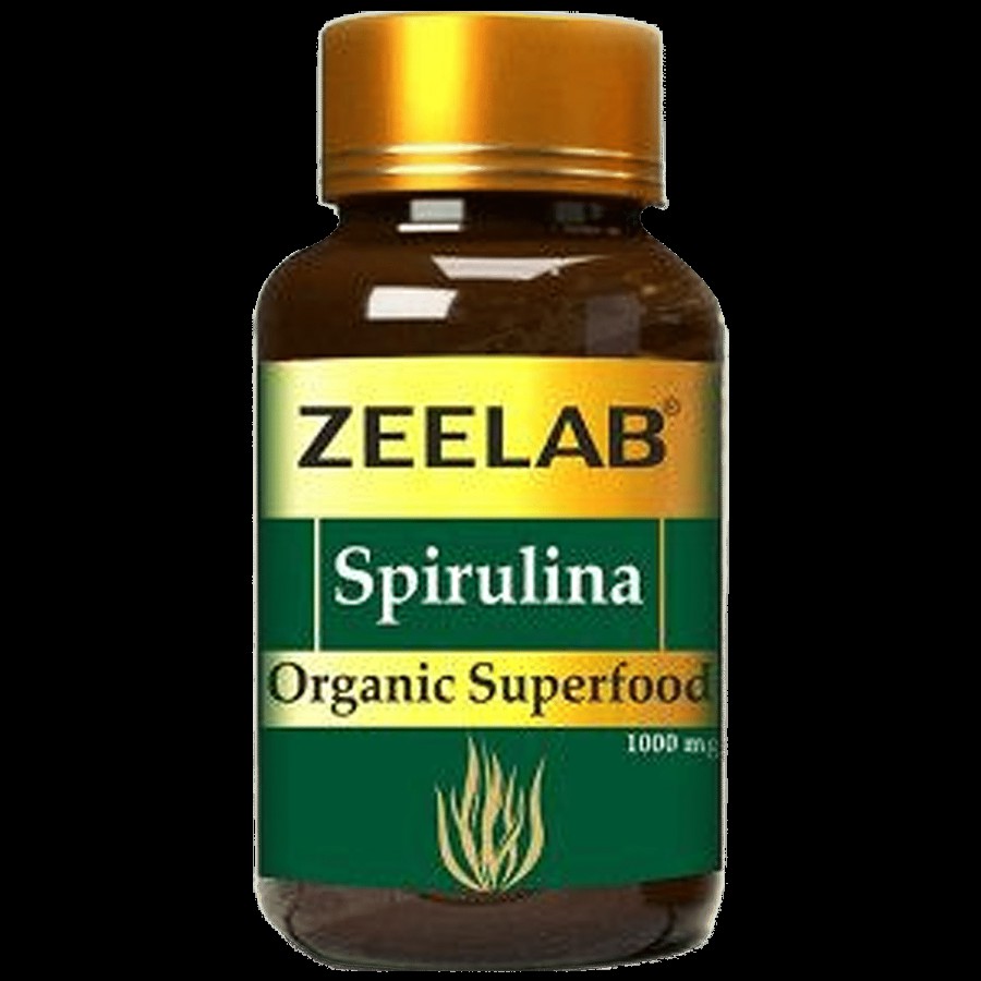 ZEELAB Spirulina Organic Superfood Capsule - Boosts Immunity