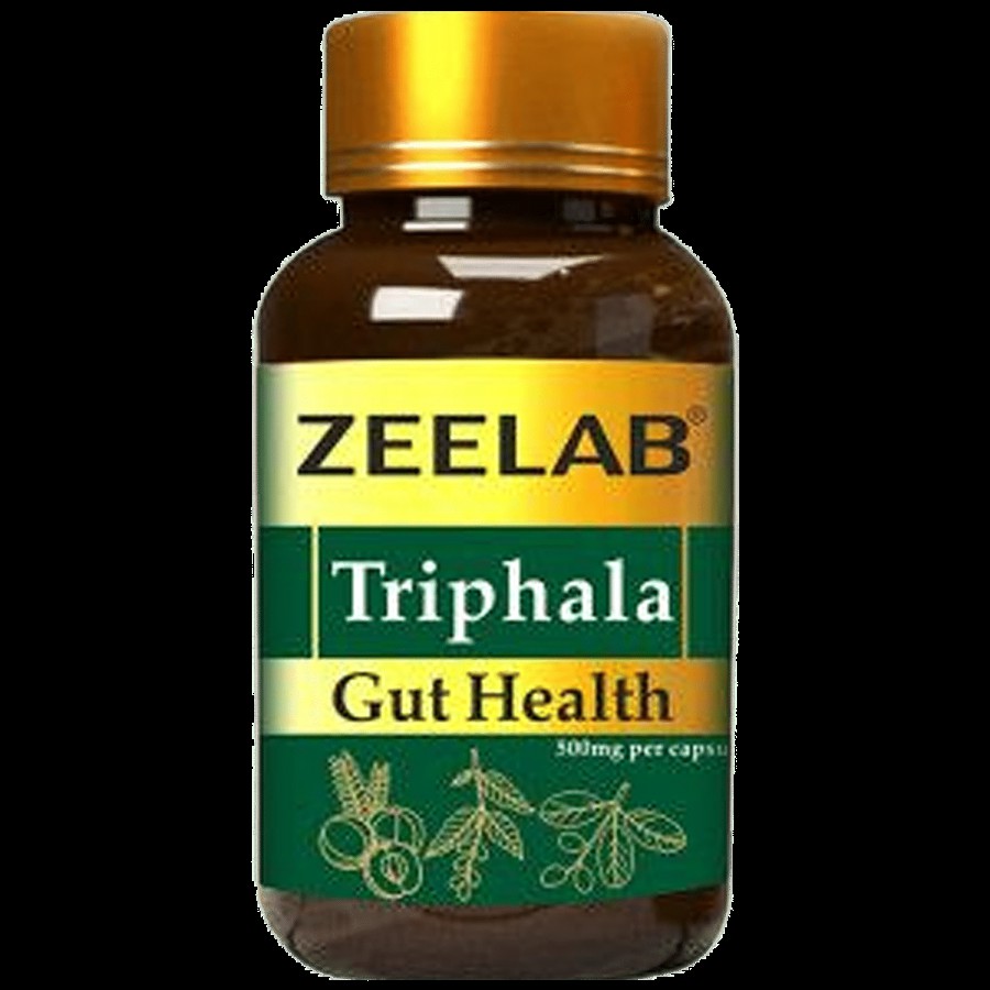 ZEELAB Triphala Gut Health Capsule - Improves Digestion