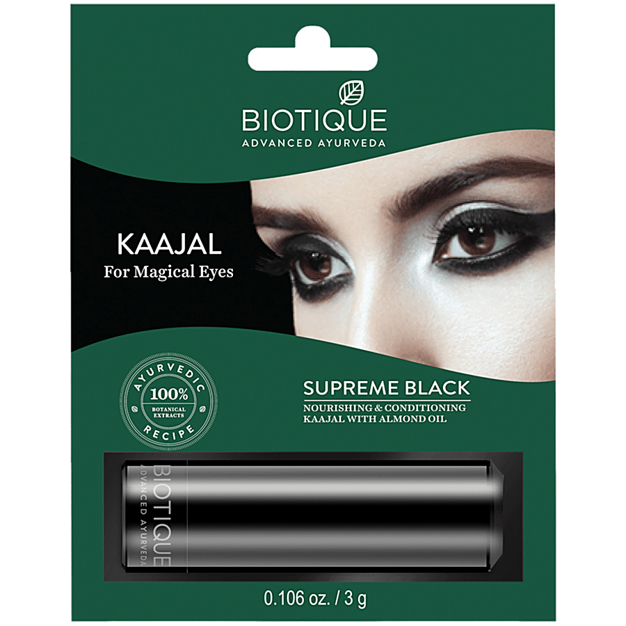 Biotique Natural Makeup Bio Kaajal - For Magical Eyes