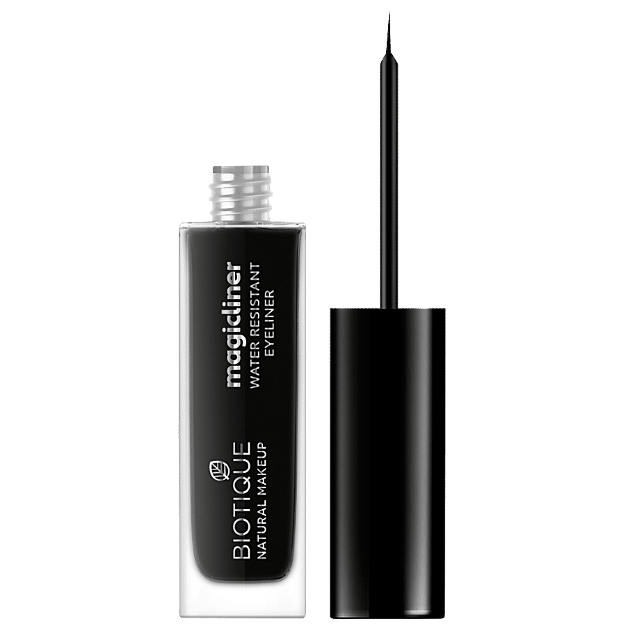 Biotique Natural Makeup Magicliner Water Resistant Eyeliner - Midnight Black