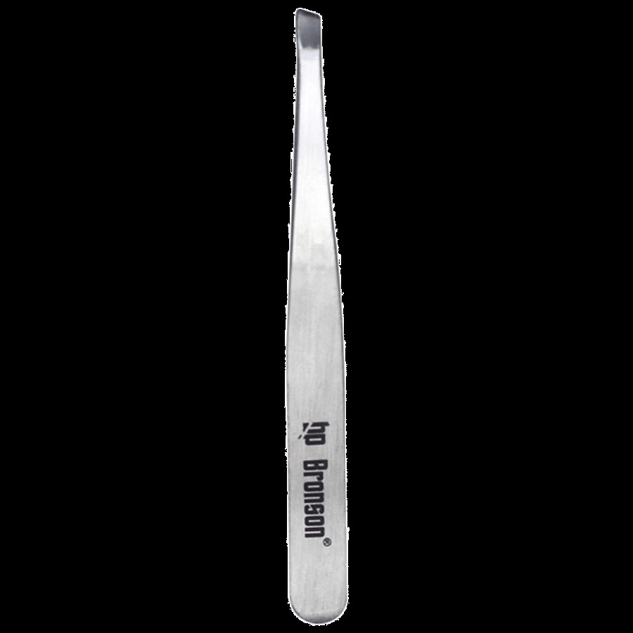 Bronson professional Tweezer Plucker With Square Tip - Colour May Vary