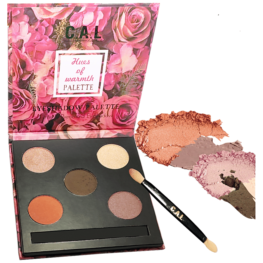 CAL Losangeles Hues Of Warmth Eyeshadow Palette - Multicolour