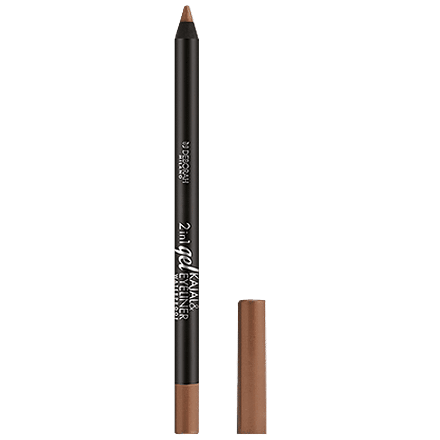 Deborah 2-In-1 Gel Kajal & Eyeliner