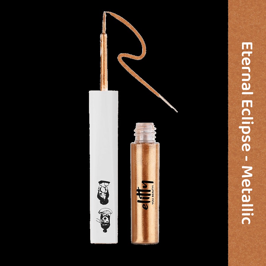 Elitty All Eyes On You Pop Liquid Metallic Eyeliner With Witch Hazel