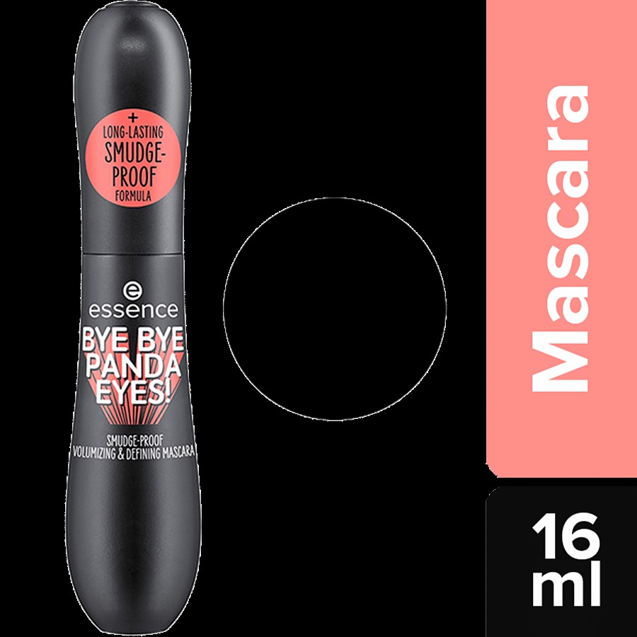 Essence Bye Bye Panda Eyes - Smudge-Proof Defining Mascara