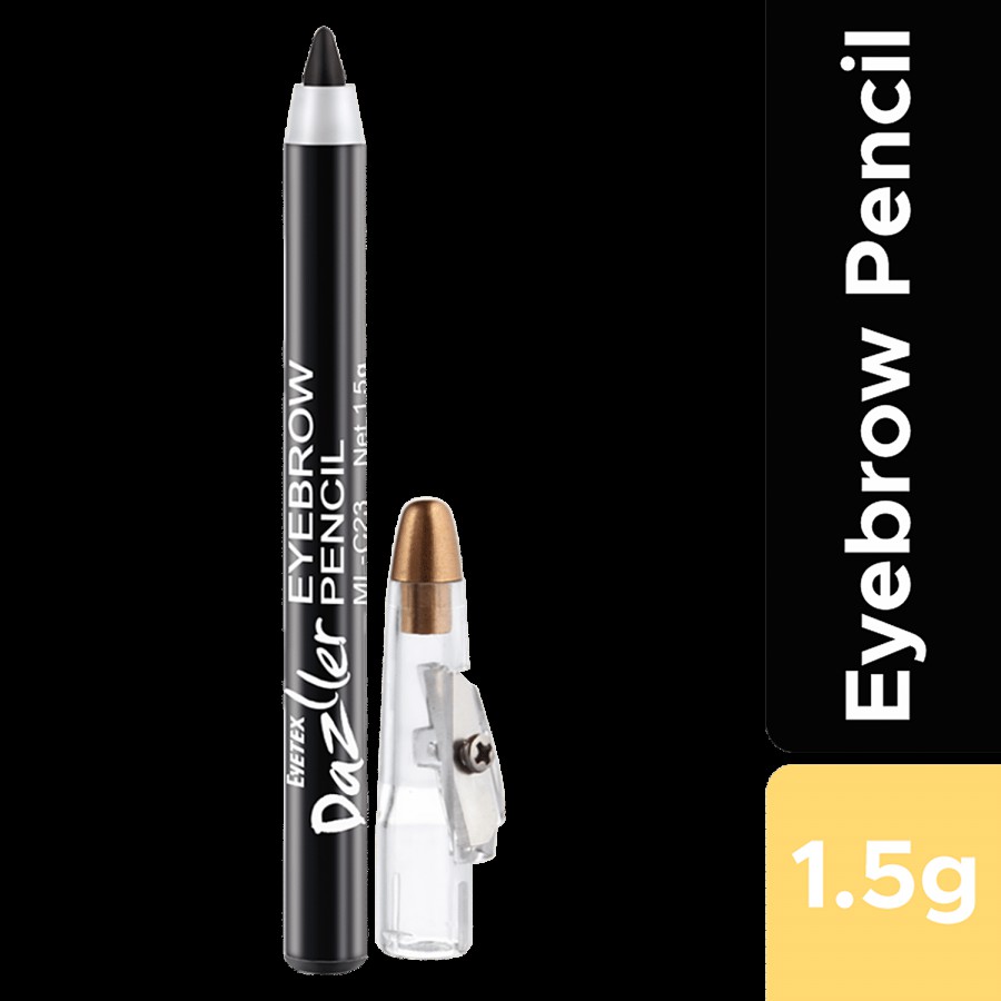 Eyetex Dazller Eyebrow Pencil - Black