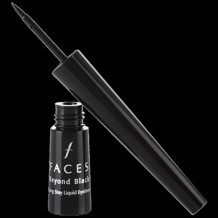 Faces Canada Beyond Black Long Stay Liquid Eye Liner Black