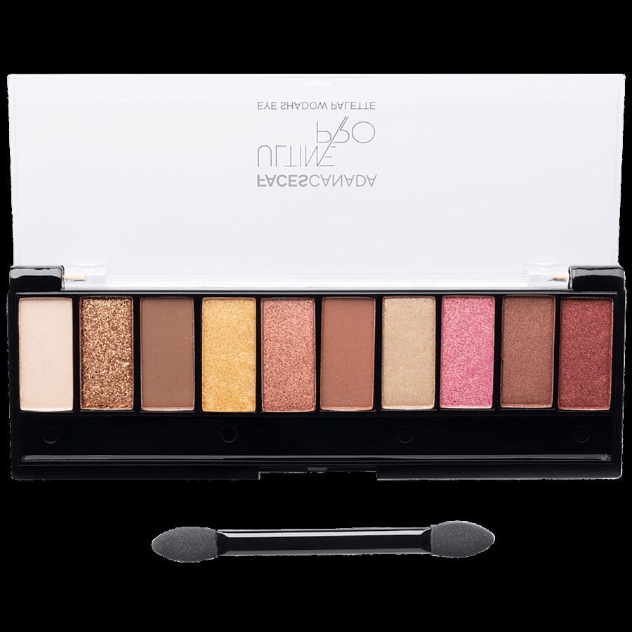 Faces Canada Ultime Pro Eye Shadow Palette - Highly Pigmented