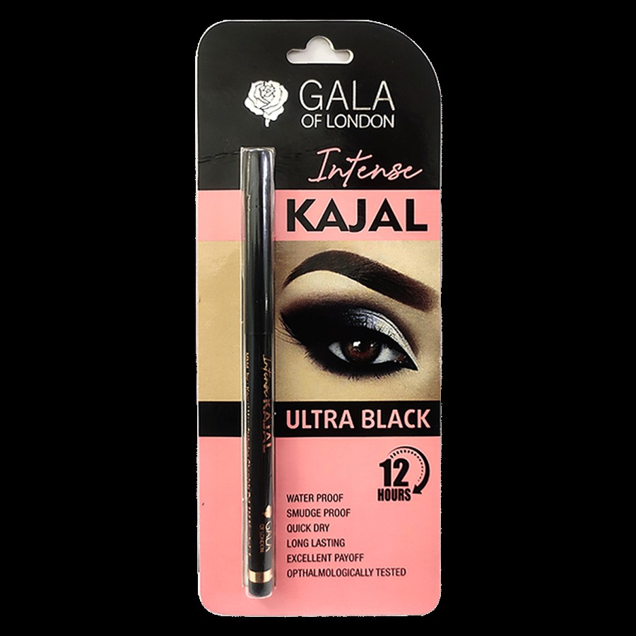 GALA OF LONDON Intense Kajal  - Water & Smudge Proof