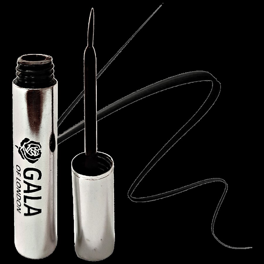 GALA OF LONDON Intense Liquid Eyeliner - Water & Flake Proof