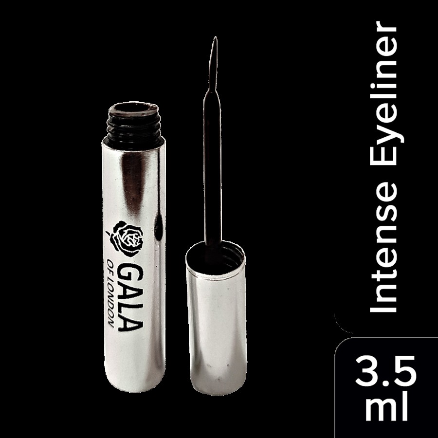 GALA OF LONDON Intense Liquid Eyeliner - Water & Flake Proof