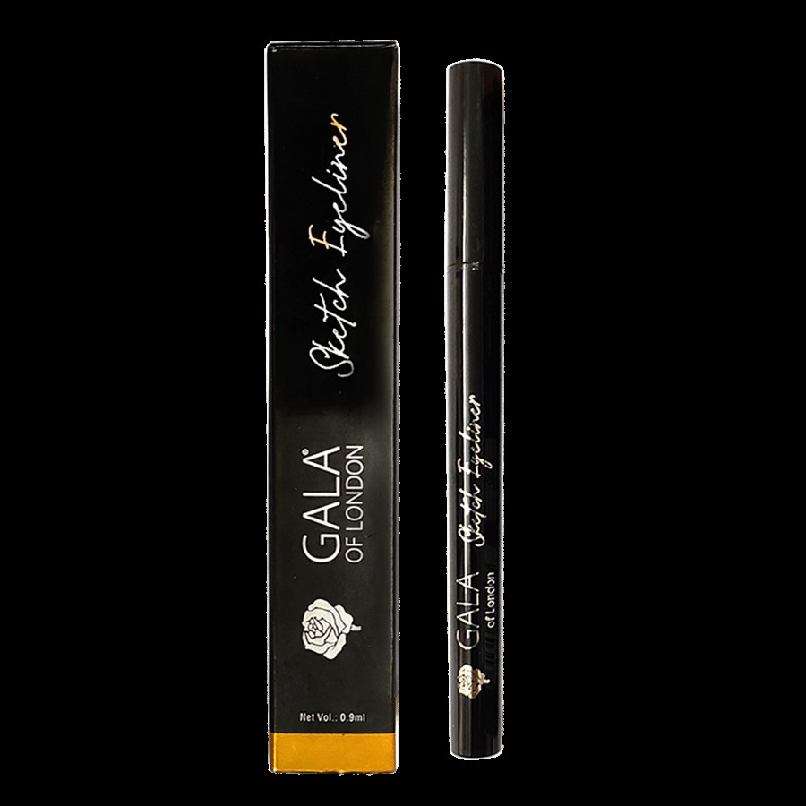 GALA OF LONDON Sketch Eyeliner - Black