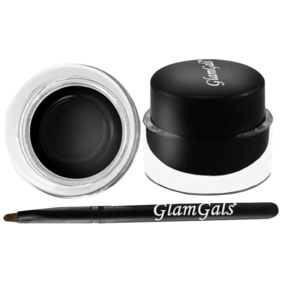 GlamGals Long Wear Gel Eyeliner - Black