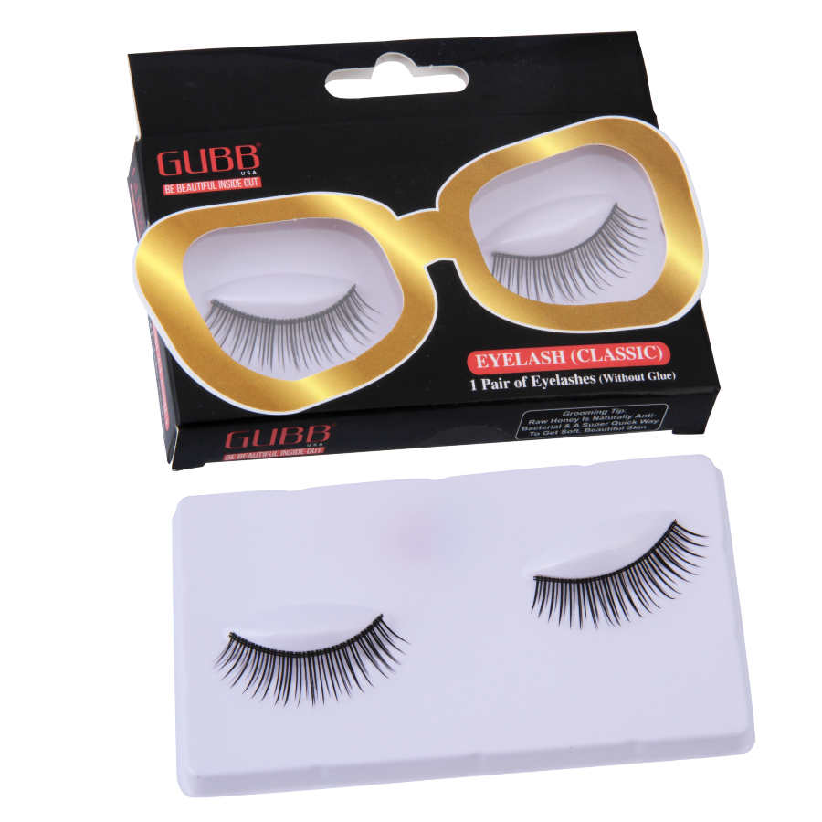 Gubb False Eyelashes Set - Classic Style