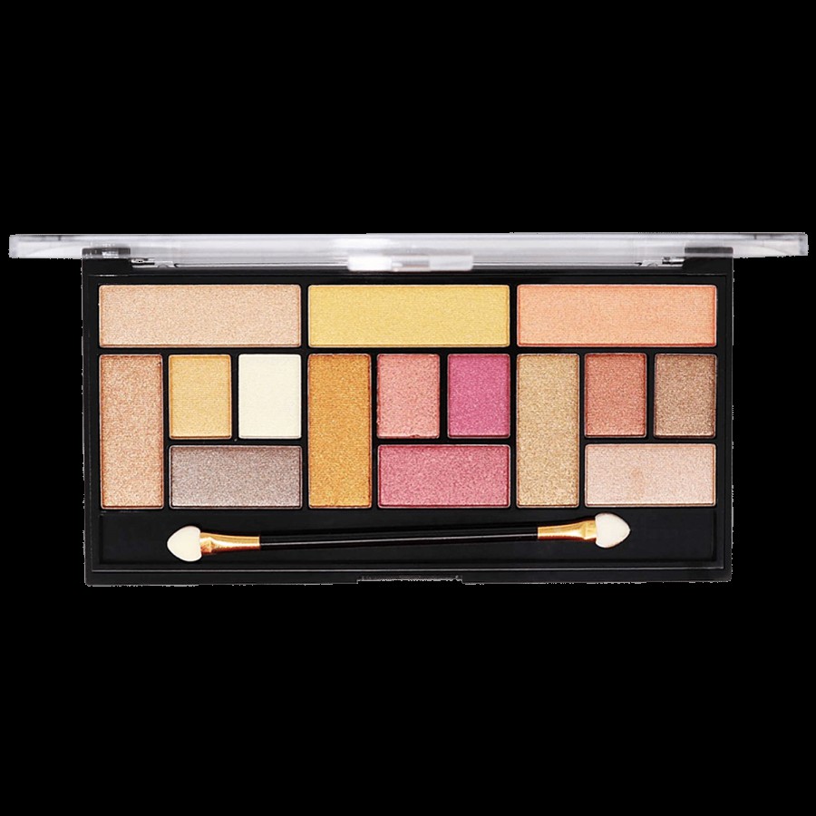 Half N Half HD Pro Looks Makeup Palette - Eyeshadow & Highlighter