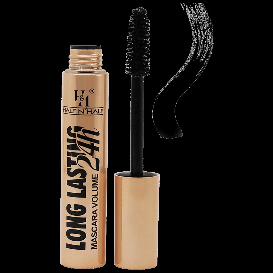 Half N Half Long-Lasting 24H Mascara Volume - Waterproof