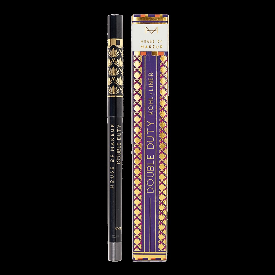 House Of Makeup Double Duty Kohl + Liner - Silverrighteous