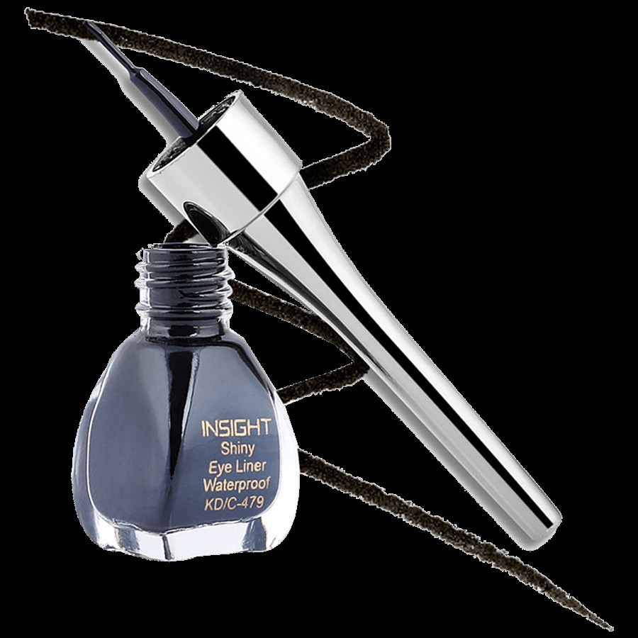 Insight Cosmetics Shiny Waterproof Eyeliner - Quick-Drying