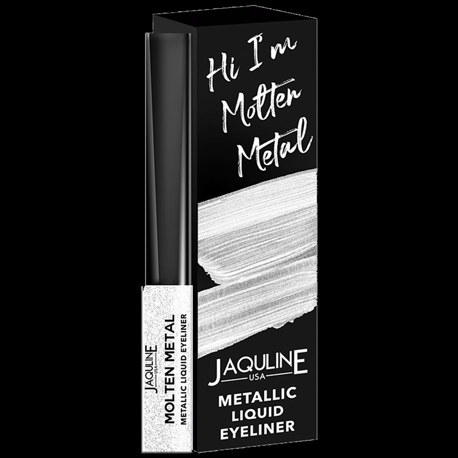 Jaquline USA Molten Metal Metallic Liquid Eyeliner - Smudge & Water Proof