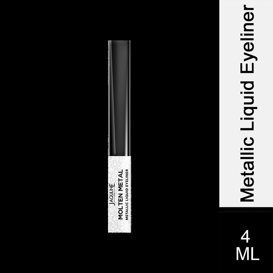 Jaquline USA Molten Metal Metallic Liquid Eyeliner - Smudge & Water Proof