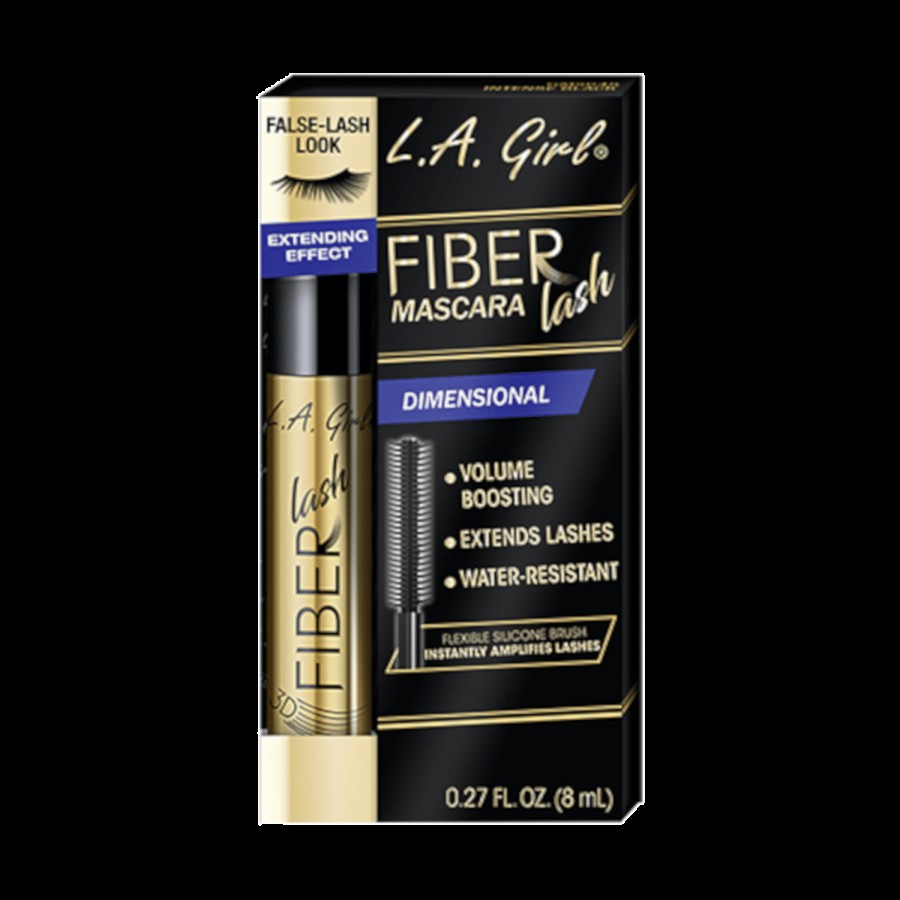 LA girl Fiber Lash Mascara - Black