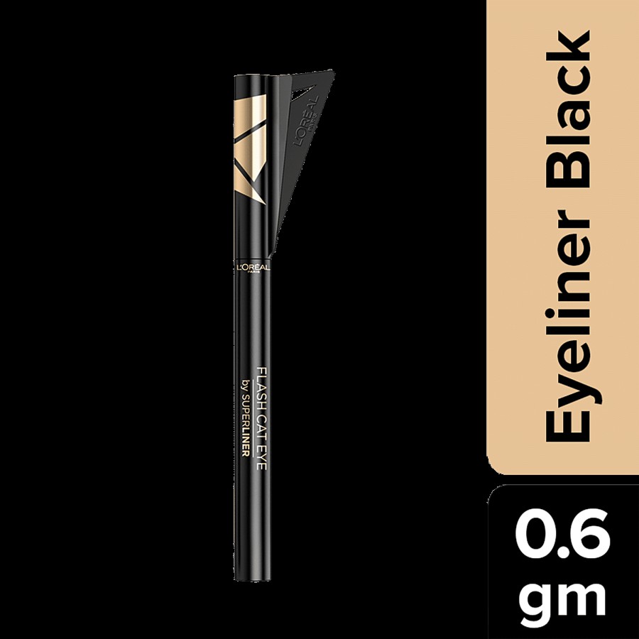 L'Oreal Paris Flash Cat Eye Eyeliner - Upto 24 Hours