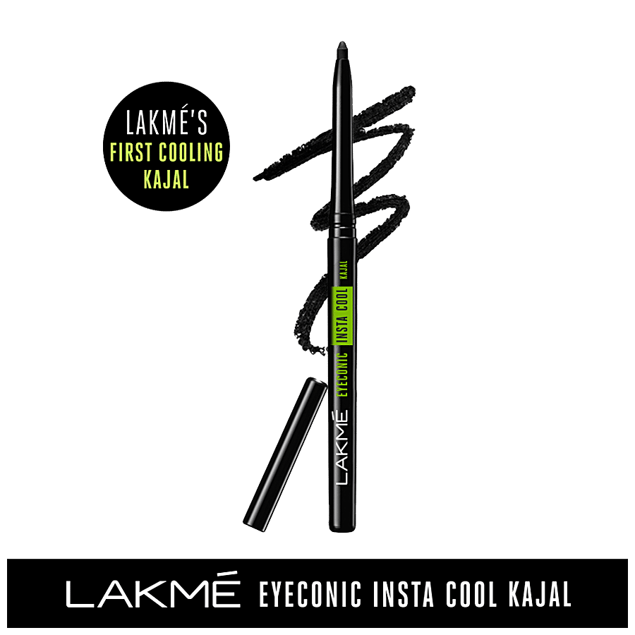 Lakme Eyeconic Insta Cool Kajal - Black