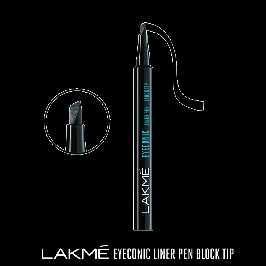 Lakme 9to5 Eyeconic Pen Liner Block Tip