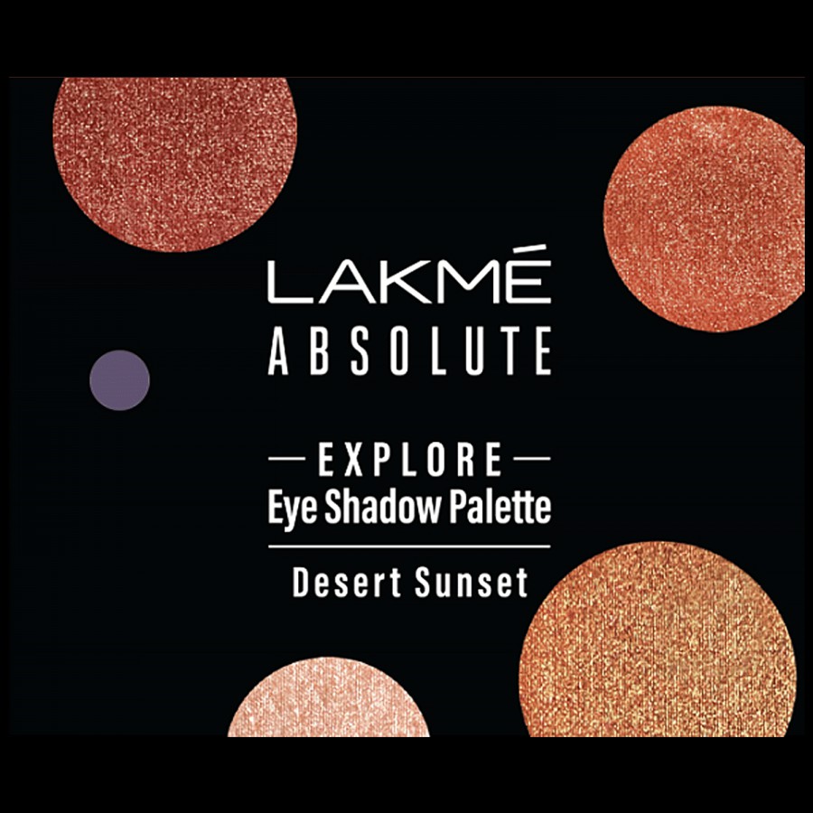 Lakme Absolute Explore Eye Shadow Palette - Desert Sunset