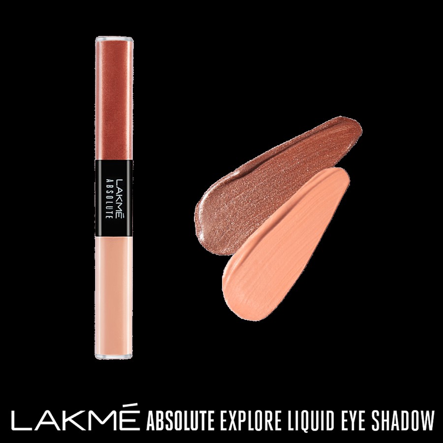 Lakme Absolute Explore Liquid Eye Shadow - Earthy Matte