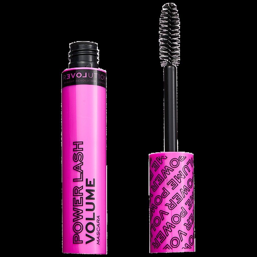 Makeup Revolution Relove Power Lash Volume Mascara - Long Lasting