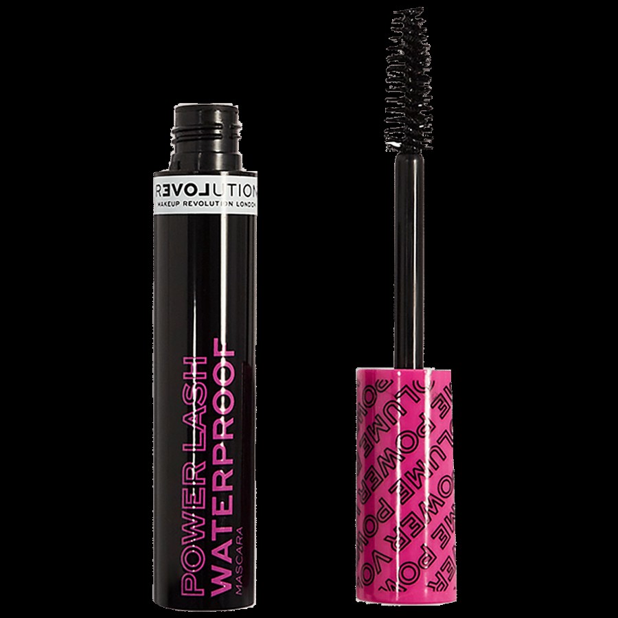 Makeup Revolution Relove Power Lash Waterproof Mascara - Lightweight